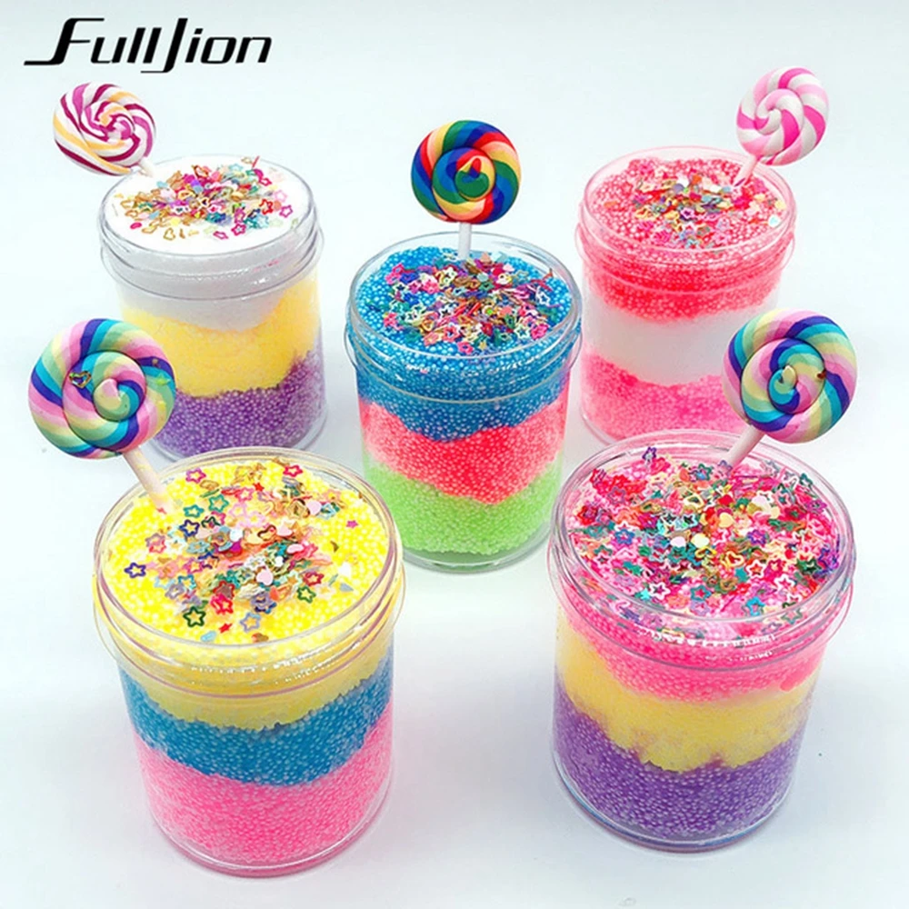 Fulljion Lollipops Slime Toys Fluffy Modeling Clay Box Fimo Lizun Super Light Plasticine Funny DIY Educational Toy Stress Relief
Fulljion Lollipops Slime Toys Fluffy Modeling Clay Box Fimo Lizun Super Light Plasticine Funny DIY Educational Toy Stress Relief