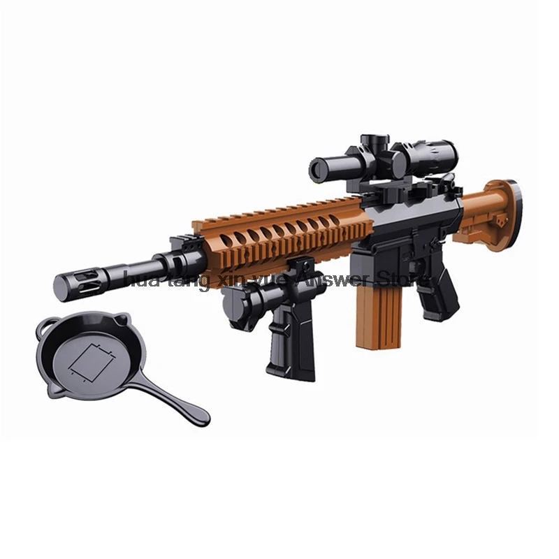 Legoing Single Military Legoings Army SAWT Weapon Gun Submachine Guns rifle Model DIY Building Blocks Bricks Kids Toys Militarys
Legoing Single Military Legoings Army SAWT Weapon Gun Submachine Guns rifle Model DIY Building Blocks Bricks Kids Toys Militarys