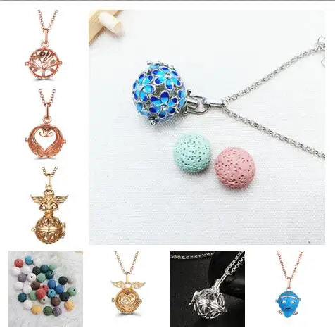 SHIYING 2019 ( with one 16MM Lava Stone ) Perfume Essential Oil Diffuser Necklace you can open this locket put any as wish
SHIYING 2019 ( with one 16MM Lava Stone ) Perfume Essential Oil Diffuser Necklace you can open this locket put any as wish