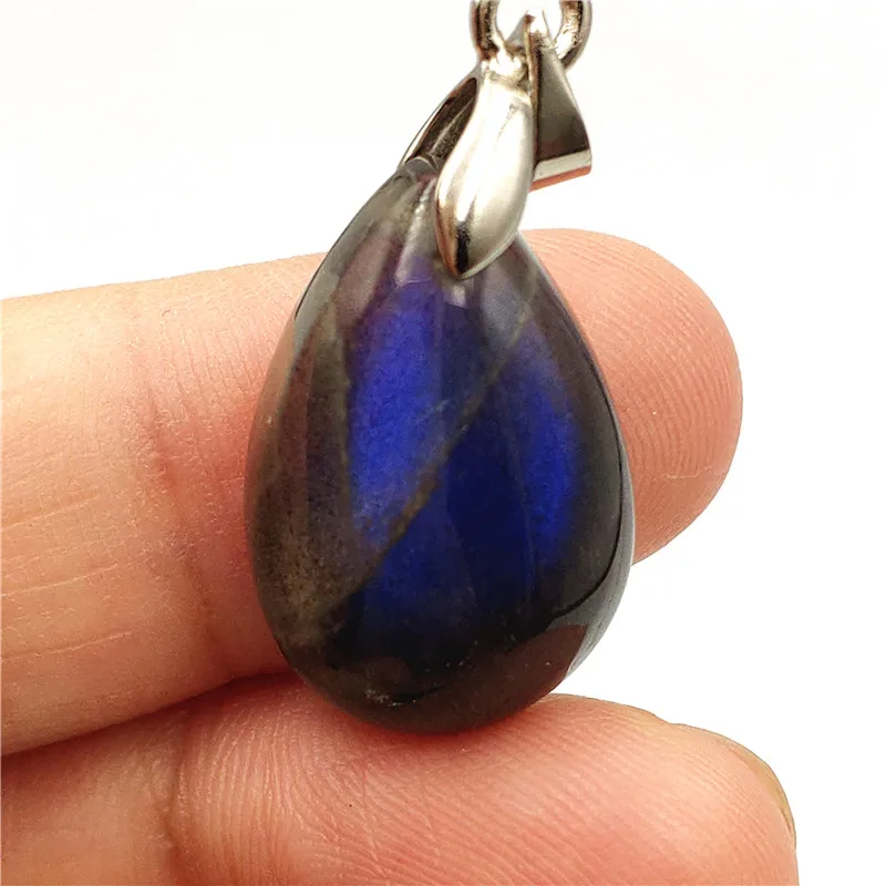 Natural Labradorite Necklace Pendant (3)