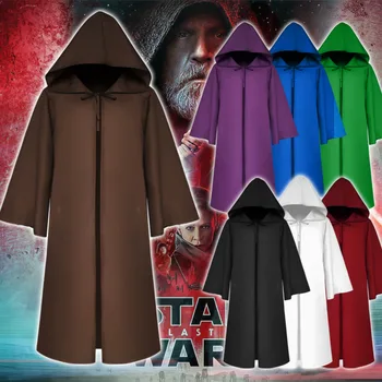2018 New Adults Kids Star Wars Jedi Knight Cloak Robe Cosplay Costume Hooded Cape Halloween Party Drop Ship Wholesale Price
2018 New Adults Kids Star Wars Jedi Knight Cloak Robe Cosplay Costume Hooded Cape Halloween Party Drop Ship Wholesale Price