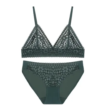 2019 Real Hot Sale Fashion Lace Sexy Bralette Hollow Triangle Cup Bra Ultra-thin Underwear Set Hot-selling Vintage Solid X00009
2019 Real Hot Sale Fashion Lace Sexy Bralette Hollow Triangle Cup Bra Ultra-thin Underwear Set Hot-selling Vintage Solid X00009