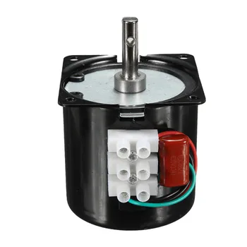 60KTYZ 220V 14W AC Motor Permanent Magnetic Electric Synchronous Motor Gear 50Hz 15r/min
60KTYZ 220V 14W AC Motor Permanent Magnetic Electric Synchronous Motor Gear 50Hz 15r/min