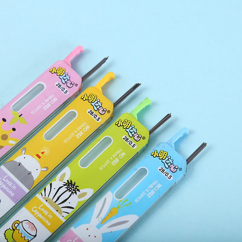 4pcs Utomatically Pencil Refills 2B 0.5mm 0.7mm Lead Writing Lubrication Mechanical Pencil Lead School Stationery for Kids Gift
4pcs Utomatically Pencil Refills 2B 0.5mm 0.7mm Lead Writing Lubrication Mechanical Pencil Lead School Stationery for Kids Gift