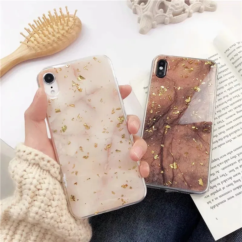 JeKacci Luxury Gold Foil Bling Marble For iPhone X XS Max XR Phone Case Soft TPU Cover For iPhone 7 8 6 6s Plus Glitter Case
JeKacci Luxury Gold Foil Bling Marble For iPhone X XS Max XR Phone Case Soft TPU Cover For iPhone 7 8 6 6s Plus Glitter Case