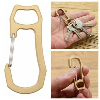 NEW Multi-tool EDC Tool Keychain Brass Key Holder Organizer Clip Keyring Outdoor Survival Travel Tool Camping Equipment
NEW Multi-tool EDC Tool Keychain Brass Key Holder Organizer Clip Keyring Outdoor Survival Travel Tool Camping Equipment