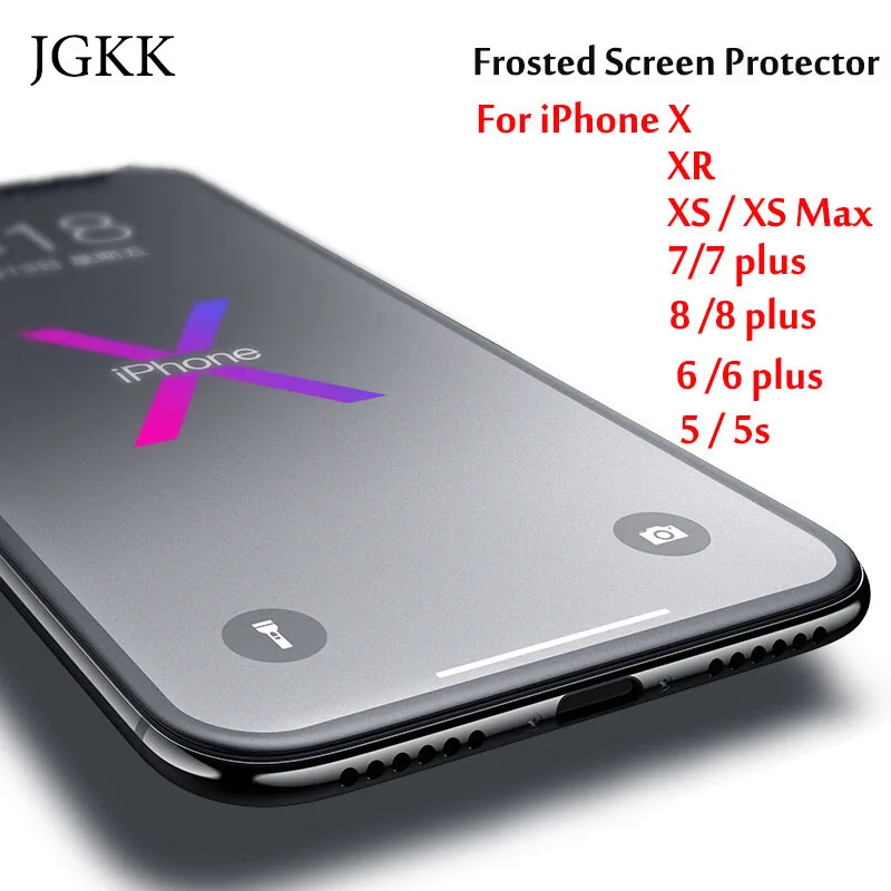 2.5D Anti Fingerprint Matte Tempered Glass For iPhone X XR XS Max 6 6s 7 8 plus Screen Protector For iPhone 4S 5 5C 5S SE Glass
2.5D Anti Fingerprint Matte Tempered Glass For iPhone X XR XS Max 6 6s 7 8 plus Screen Protector For iPhone 4S 5 5C 5S SE Glass