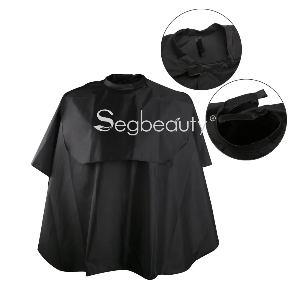 Hair Dye Cape Professional Waterproof Nylon Hair Washing Cape, Black Cutting Hair Waterproof Cloth Salon Barber Gown Cape Barber
Hair Dye Cape Professional Waterproof Nylon Hair Washing Cape, Black Cutting Hair Waterproof Cloth Salon Barber Gown Cape Barber