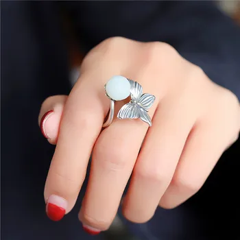 Elegant Butterfly Natural Jade Ring Jewelry For Women 2019 Vintage 925 Sterling Silver Ring For Engagement Gift
Elegant Butterfly Natural Jade Ring Jewelry For Women 2019 Vintage 925 Sterling Silver Ring For Engagement Gift