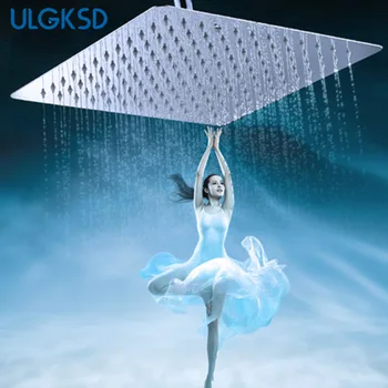 16'' /20'' Shower Head Shower Faucet Stainless Steel Ultra Bathroom Accessories Heads Replacement mixer para bath
16'' /20'' Shower Head Shower Faucet Stainless Steel Ultra Bathroom Accessories Heads Replacement mixer para bath