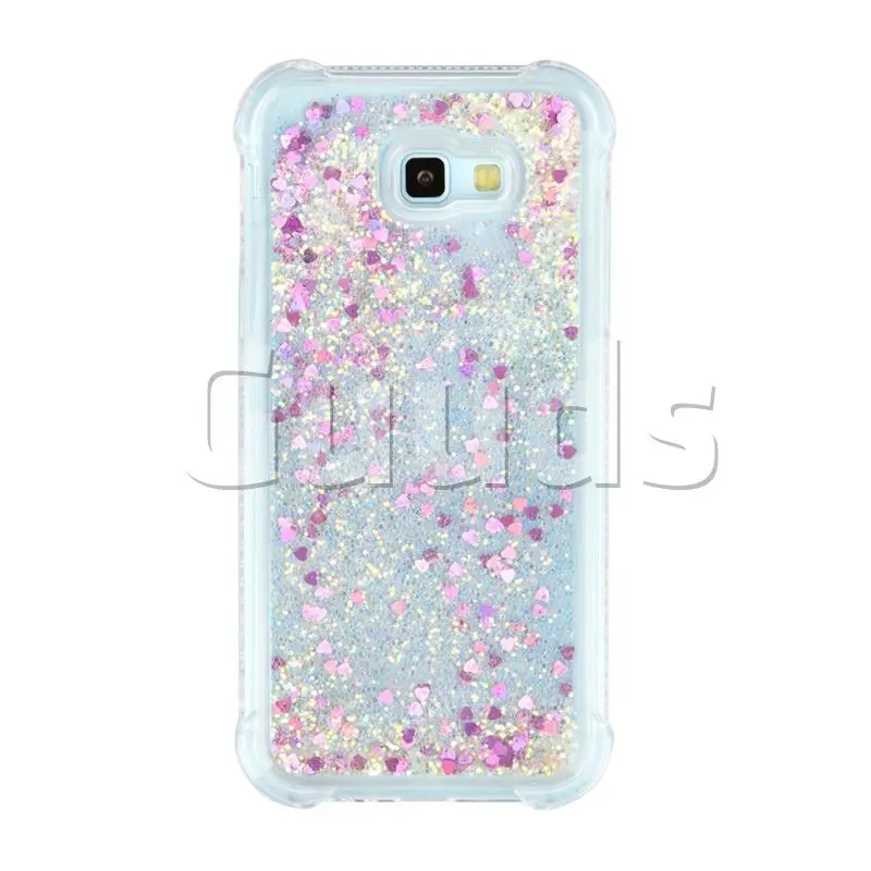 Dynamic Liquid Glitter Sand Quicksand Star TPU Case for Samsung Galaxy A7 2017 A720 - Rose