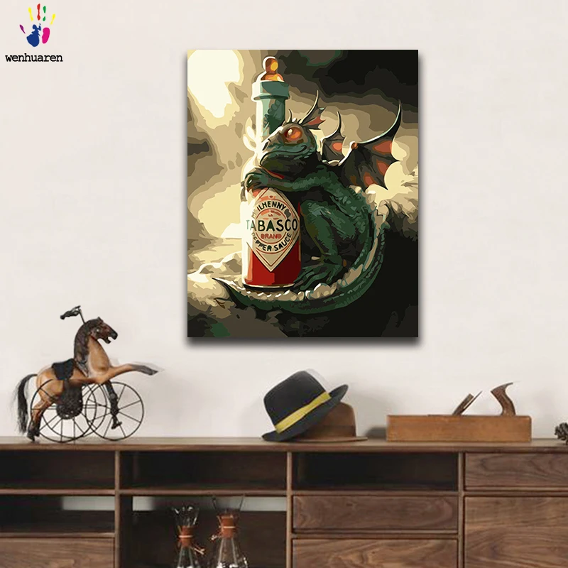 Diy paints by numbers picture painting by numbers with kits Winged Dragon Flying dragon Living room decorative hanging pictures
Diy paints by numbers picture painting by numbers with kits Winged Dragon Flying dragon Living room decorative hanging pictures