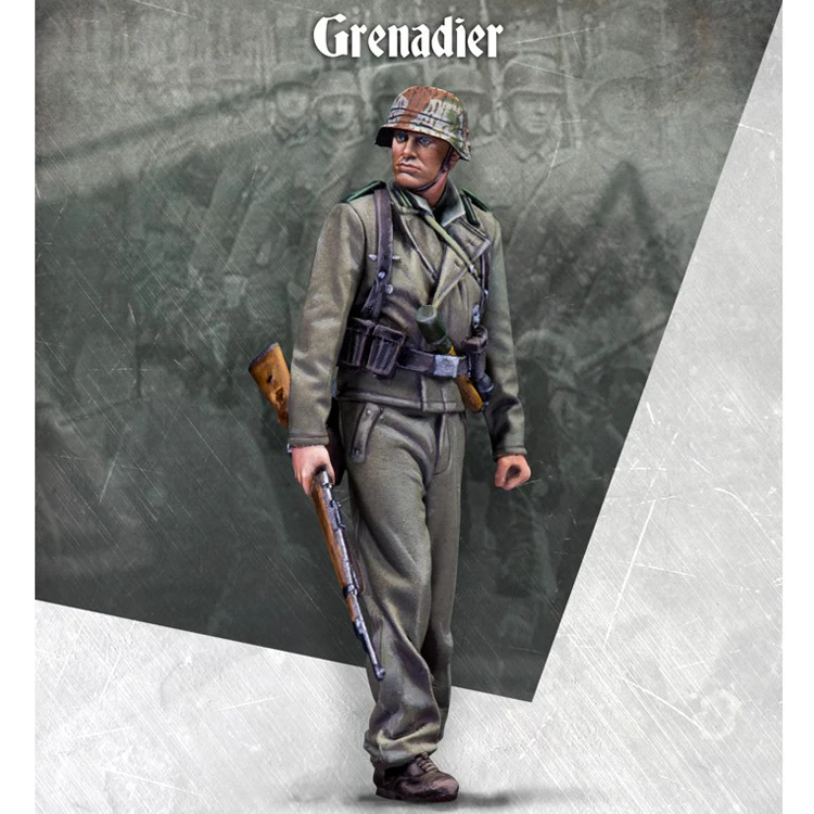 1/35 GRENADIER, Resin Model Soldier GK, Military theme of World War II, Unassembled and unpainted kit
1/35 GRENADIER, Resin Model Soldier GK, Military theme of World War II, Unassembled and unpainted kit