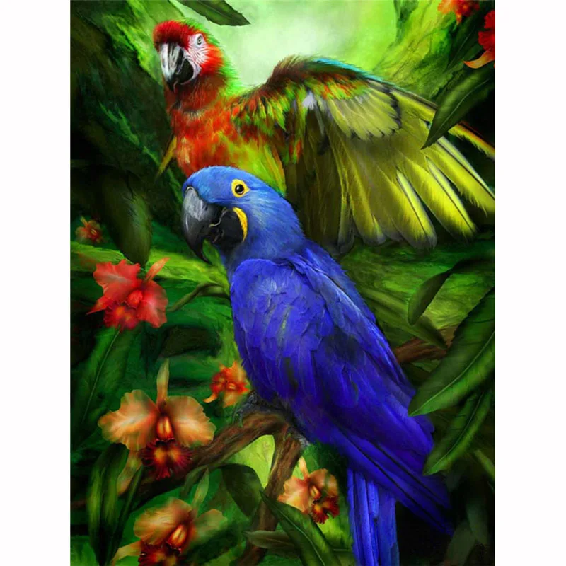 YIKELA 5D DIY Parrot Diamond Painting Accessory Full Drill Square Mosaic Painting Embroidery Diy 3d Needlework House Decoration
YIKELA 5D DIY Parrot Diamond Painting Accessory Full Drill Square Mosaic Painting Embroidery Diy 3d Needlework House Decoration