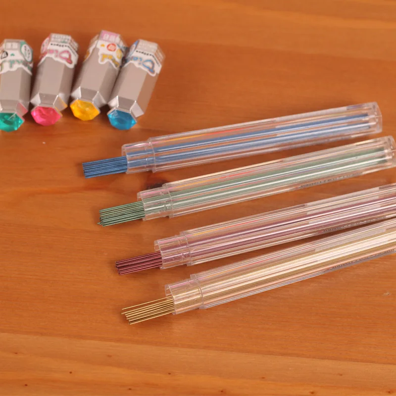 stationery multicolour boxed 12cm color coated pencil lead refill 0.5mm 2B mechanical pencil lead
stationery multicolour boxed 12cm color coated pencil lead refill 0.5mm 2B mechanical pencil lead