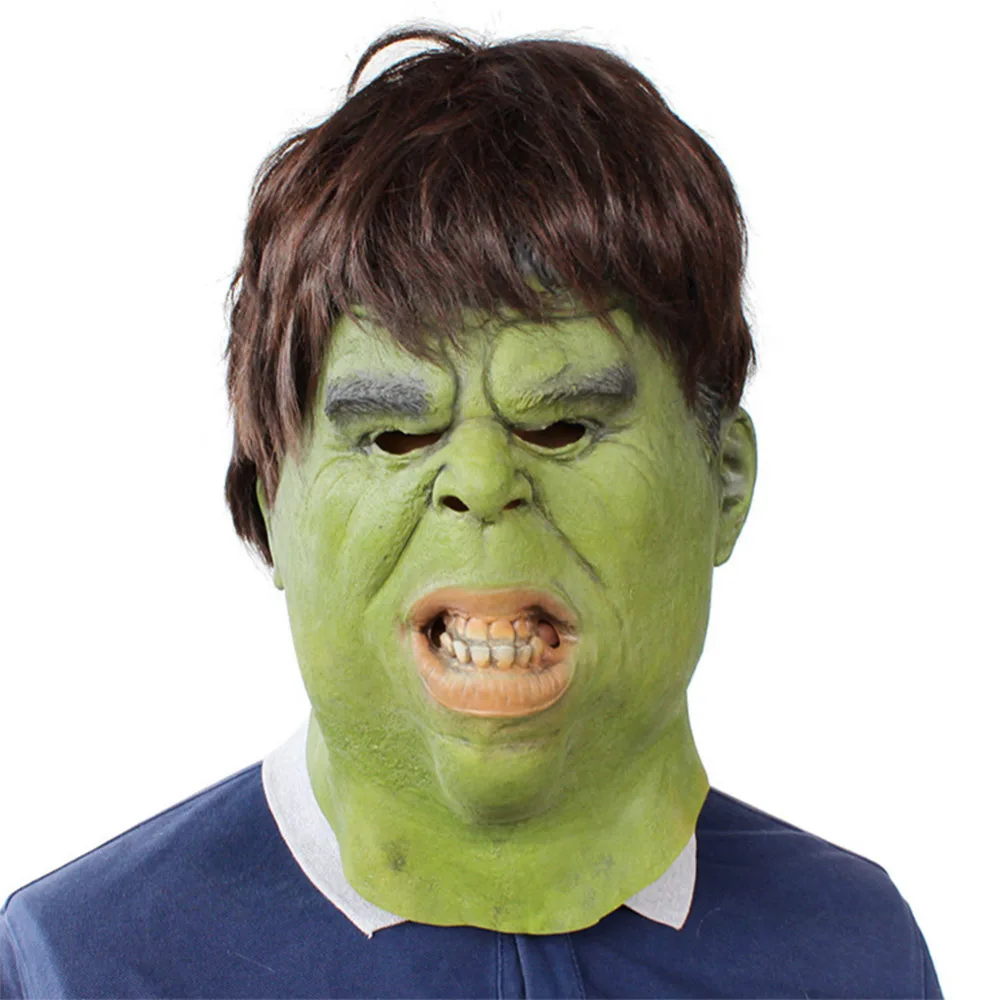 Movie Avengers Hulk Full Face Head Mask Cosplay Green Color Latex Halloween Mask For Masquerade Fancy Carnival
Movie Avengers Hulk Full Face Head Mask Cosplay Green Color Latex Halloween Mask For Masquerade Fancy Carnival