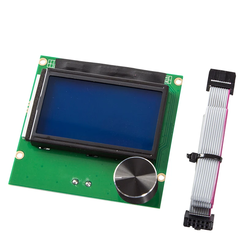 For CREALITY 3D Printer Ender-3 display kit Parts controller panel blue screen+Cable
For CREALITY 3D Printer Ender-3 display kit Parts controller panel blue screen+Cable