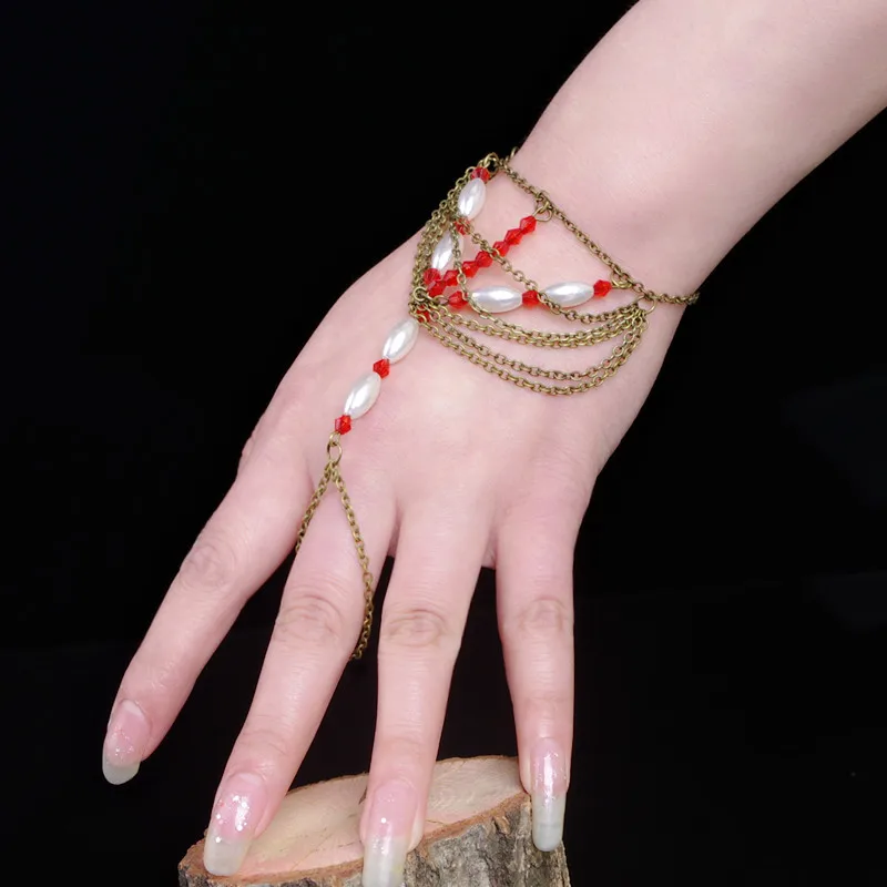 Ebay hot sale vintage simple manual pearls crystal beads multilayer tassel chain bracelets
Ebay hot sale vintage simple manual pearls crystal beads multilayer tassel chain bracelets