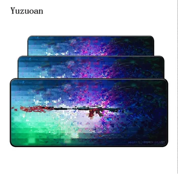 Yuzuoan Large 900*400mm CS GO Gaming Overlock Mouse pad XL Large mouse pad gamer Professional mouse mat Gun for AK47 M4A1 Gamer
Yuzuoan Large 900*400mm CS GO Gaming Overlock Mouse pad XL Large mouse pad gamer Professional mouse mat Gun for AK47 M4A1 Gamer