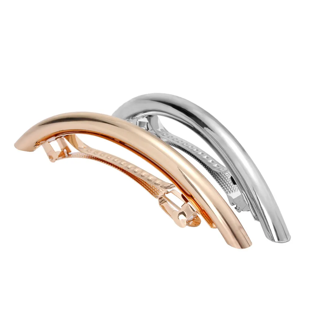 1Pcs Women Hair Clips Girls Metal Gold/Silver Plated Plain ARC Tube Big Hairgrip Hair Clips Hairpins Hair Styling Accessories
1Pcs Women Hair Clips Girls Metal Gold/Silver Plated Plain ARC Tube Big Hairgrip Hair Clips Hairpins Hair Styling Accessories