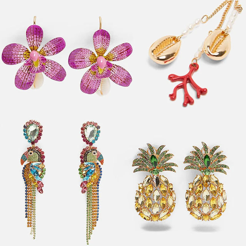 Dvacaman 2019 Fashion ZA Designs Gold Irregular Geometric Tassel Bird Long Drop Dangle Earrings for Women Girls Wedding Jewelry
Dvacaman 2019 Fashion ZA Designs Gold Irregular Geometric Tassel Bird Long Drop Dangle Earrings for Women Girls Wedding Jewelry