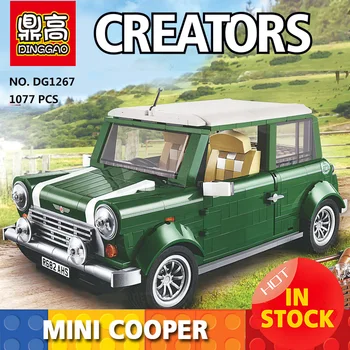 DG 1267 1077 PCS Mini Cooper Creator Expert Building Blocks Bricks Classic Car Model for Kids Gift 21002 10568 10242
DG 1267 1077 PCS Mini Cooper Creator Expert Building Blocks Bricks Classic Car Model for Kids Gift 21002 10568 10242