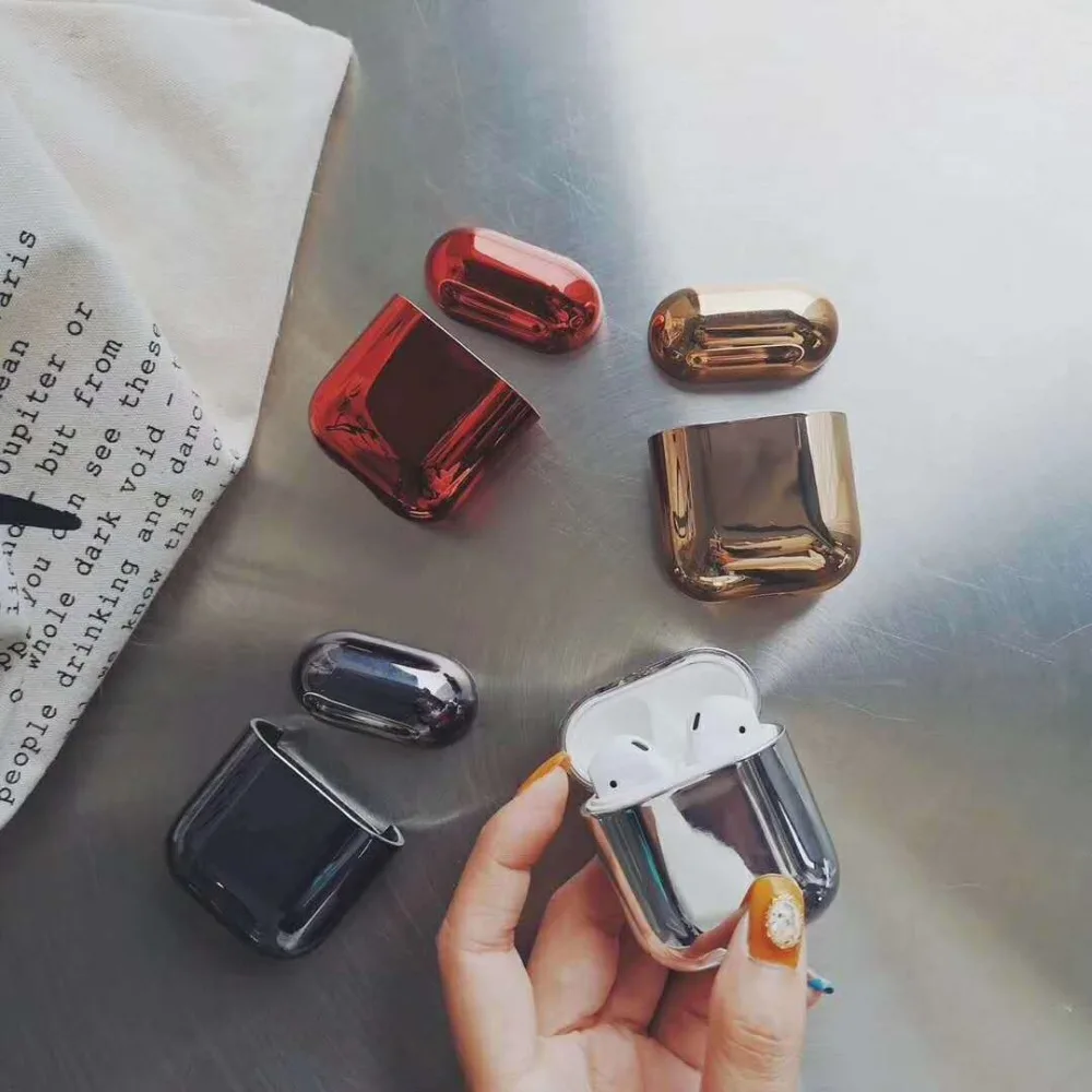 Luxury Plating Cover For Apple AirPods Pattern Hard Case Charging Headphone Wireless Charge Bluetooth Earphone Accessories
Luxury Plating Cover For Apple AirPods Pattern Hard Case Charging Headphone Wireless Charge Bluetooth Earphone Accessories