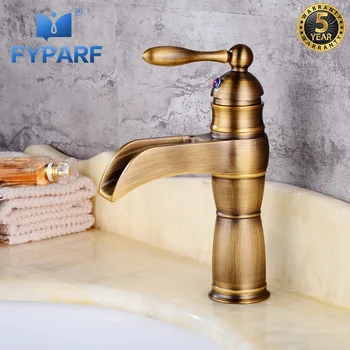 FYPARF High Quality Luxury Antique Bronze Copper Carving Bathroom Faucet Single Handle Sink Waterfall Faucet For Bathroom B1024
FYPARF High Quality Luxury Antique Bronze Copper Carving Bathroom Faucet Single Handle Sink Waterfall Faucet For Bathroom B1024
