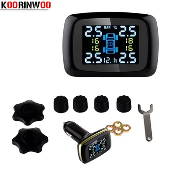 KOORINWOO Wireless Smart Car TPMS 12V Digital Tire Pressure Monitoring System Tire Pressure Alarm External & Internal Sensor
KOORINWOO Wireless Smart Car TPMS 12V Digital Tire Pressure Monitoring System Tire Pressure Alarm External & Internal Sensor