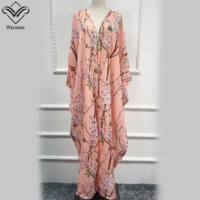 Wechery New 2018 Kimono Abaya Floral Muslim Open Loose Plus Size Abaya Moroccan Flower Printed Robes Womens
Wechery New 2018 Kimono Abaya Floral Muslim Open Loose Plus Size Abaya Moroccan Flower Printed Robes Womens