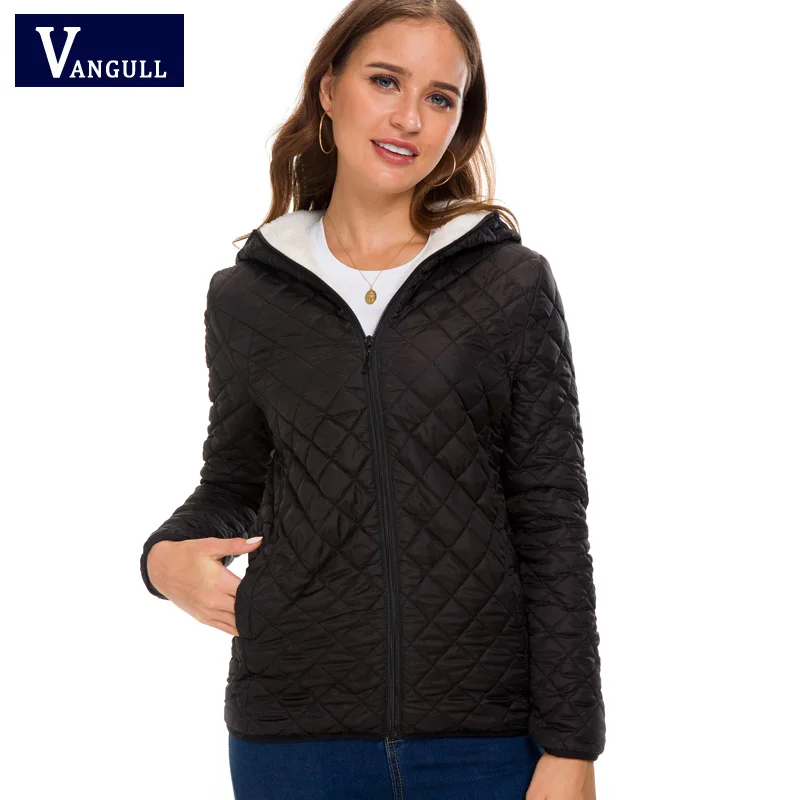 Vangull winter Basic Jacket Female Coat Women Warm Down Cotton Parkas 2018 new Brand Autumn Fashion Long sleeve hooded Outwear
Vangull winter Basic Jacket Female Coat Women Warm Down Cotton Parkas 2018 new Brand Autumn Fashion Long sleeve hooded Outwear