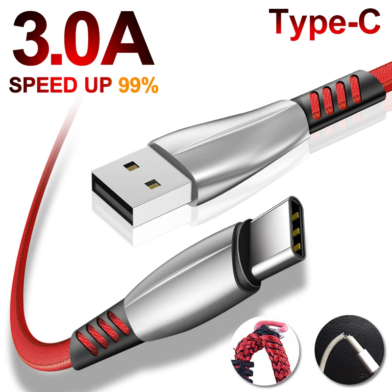 PLV Type-C Cable USB Fast Charging For Samsung S9 S8 S10 Quick Charge Cable For Huawei P30 Fast Charge Type-C Mobile phone Cable
PLV Type-C Cable USB Fast Charging For Samsung S9 S8 S10 Quick Charge Cable For Huawei P30 Fast Charge Type-C Mobile phone Cable