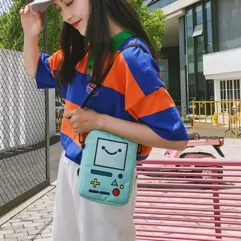 Casual Cute Women Girl Mini Shoulder Bag Lovely Nylon Robot Printed Phone Bag Messenger Crossbody Bag For Teenager Girls Z95
Casual Cute Women Girl Mini Shoulder Bag Lovely Nylon Robot Printed Phone Bag Messenger Crossbody Bag For Teenager Girls Z95