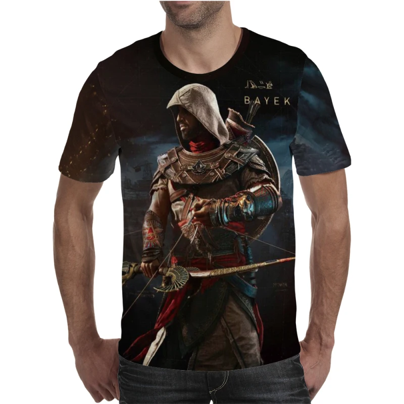 2019 Casual Mens Assassins T-shirt Creed Funny Short Sleeves 3D Print T-shirt Summer Hip Hop T-Shirts Plus S-4XL
2019 Casual Mens Assassins T-shirt Creed Funny Short Sleeves 3D Print T-shirt Summer Hip Hop T-Shirts Plus S-4XL
