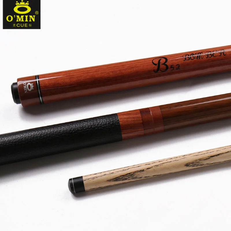 OMIN B52 Break Cue Punch & Jump Cue Stick 14mm Tip Leather Solid Wood 2 Different Handle 2019
OMIN B52 Break Cue Punch & Jump Cue Stick 14mm Tip Leather Solid Wood 2 Different Handle 2019