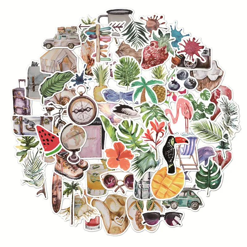 70PCS Fashion Summer Style Plant and Animal Vinyl Stickers Cute Sticker For Laptop Guitar Bicycle Motor Computer Decals Stickers
70PCS Fashion Summer Style Plant and Animal Vinyl Stickers Cute Sticker For Laptop Guitar Bicycle Motor Computer Decals Stickers