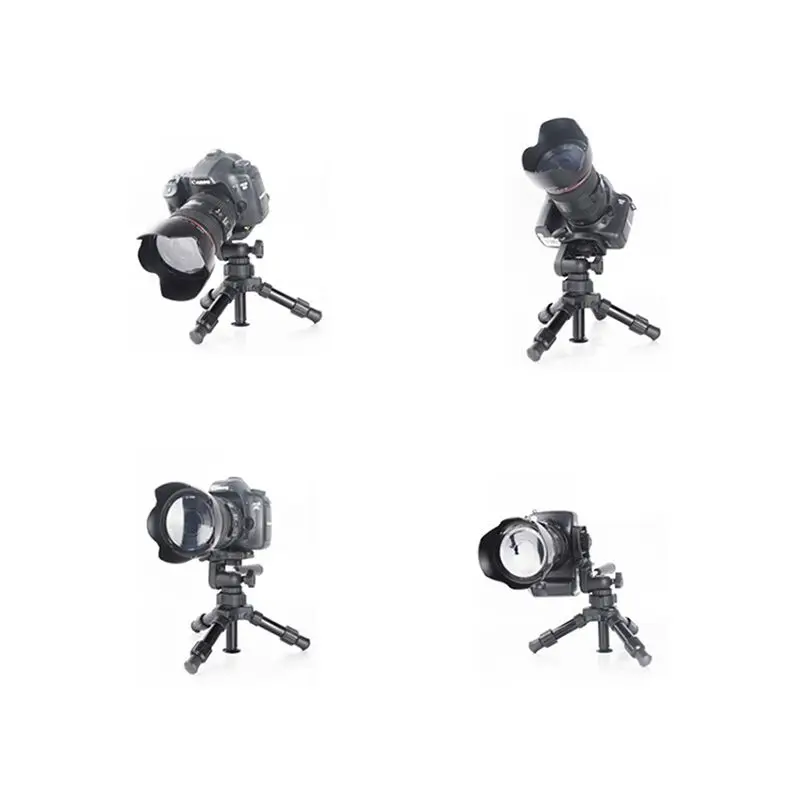 

New Mini Aluminum Tripod Monopod Video Camcorder Tripod with Ball Head Gimbal Camera Stand 1/4" screw for Nikon/Canon/Sony/DSLR