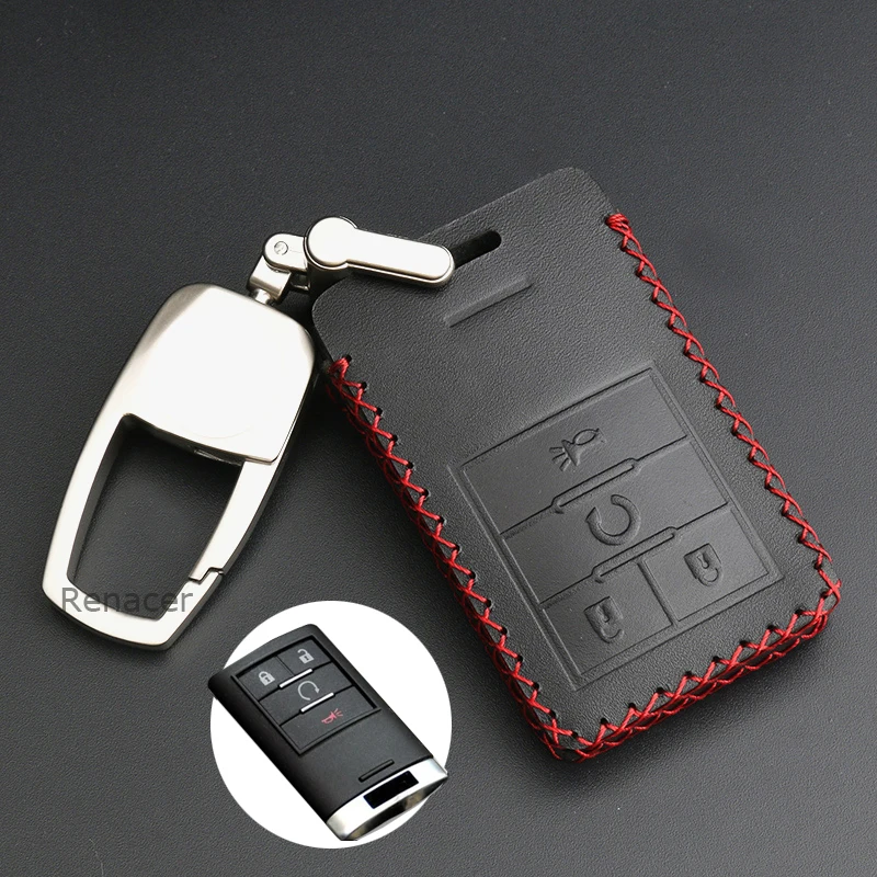 Genuine leather Auto car key cover case holder ring keychain chain For Cadillac CTS SRX SLS ATS-L XTS ATS DTS
Genuine leather Auto car key cover case holder ring keychain chain For Cadillac CTS SRX SLS ATS-L XTS ATS DTS