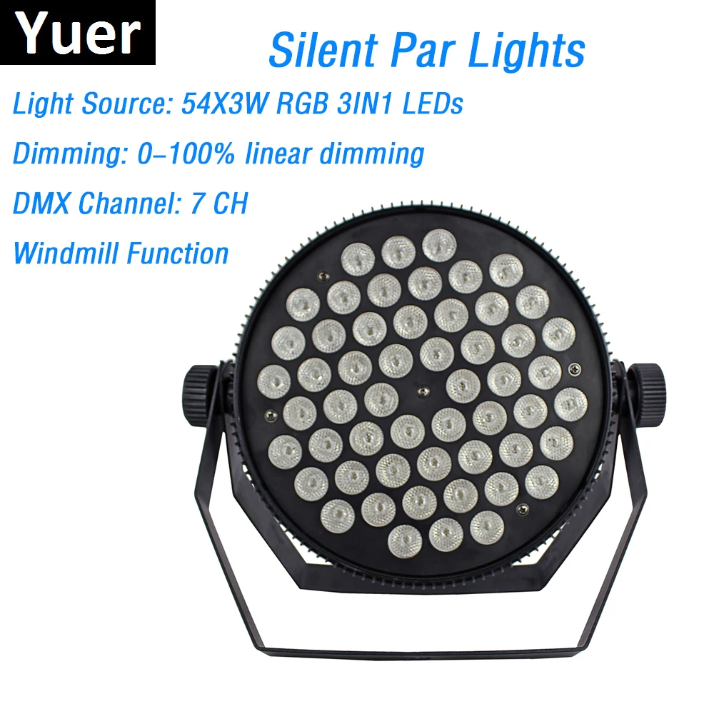 2019 High Quality 54X3W Silent Par Lights RGB Color Mixing Dj Party Wash Lights Stage Uplighting KTV Disco DJ DMX512 Control
2019 High Quality 54X3W Silent Par Lights RGB Color Mixing Dj Party Wash Lights Stage Uplighting KTV Disco DJ DMX512 Control