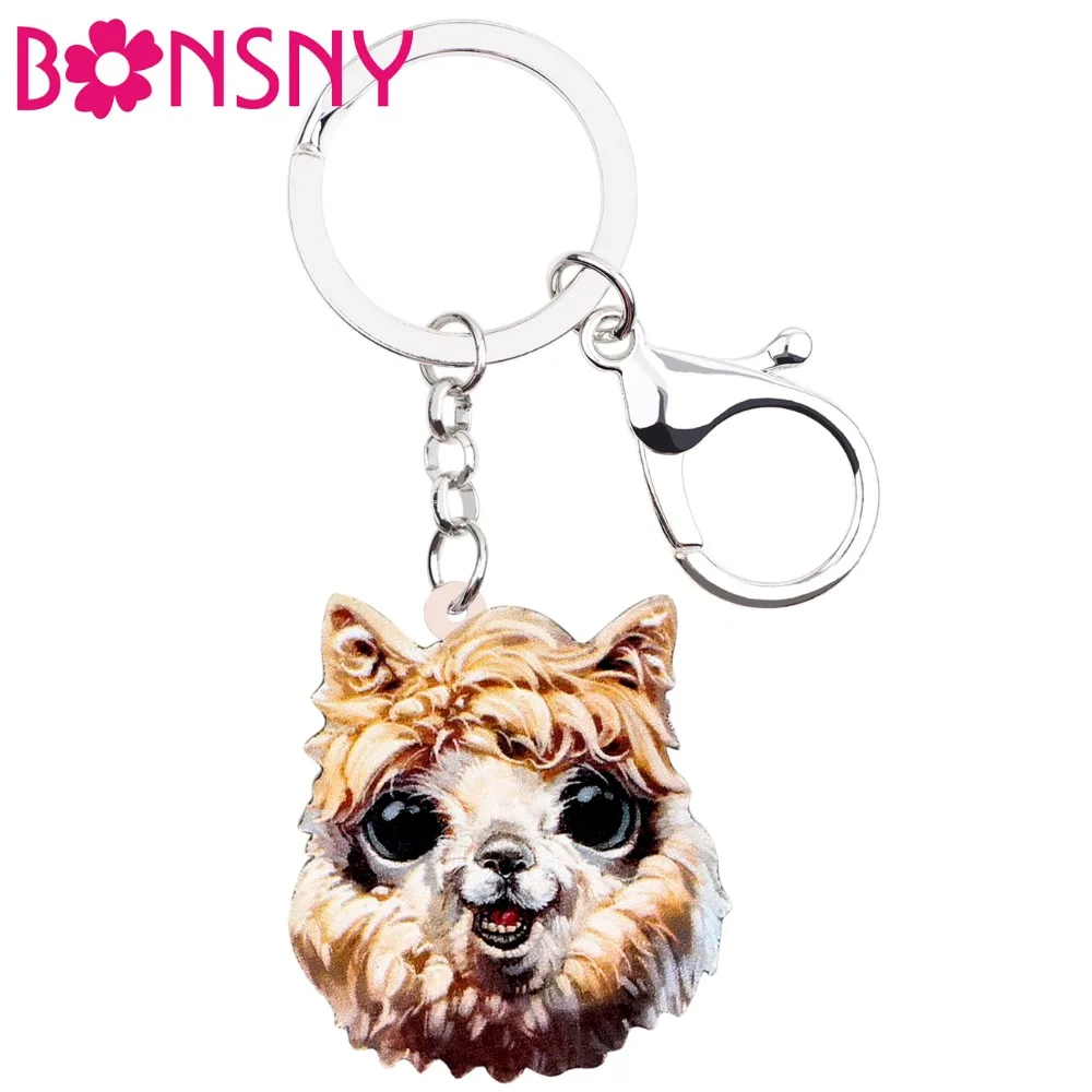 Bonsny Acrylic Sweet Alpaca Key Chains Keychains Holder Cartoon African Animal Jewelry Gift For Women Girls Bag Charms Wholesale
Bonsny Acrylic Sweet Alpaca Key Chains Keychains Holder Cartoon African Animal Jewelry Gift For Women Girls Bag Charms Wholesale