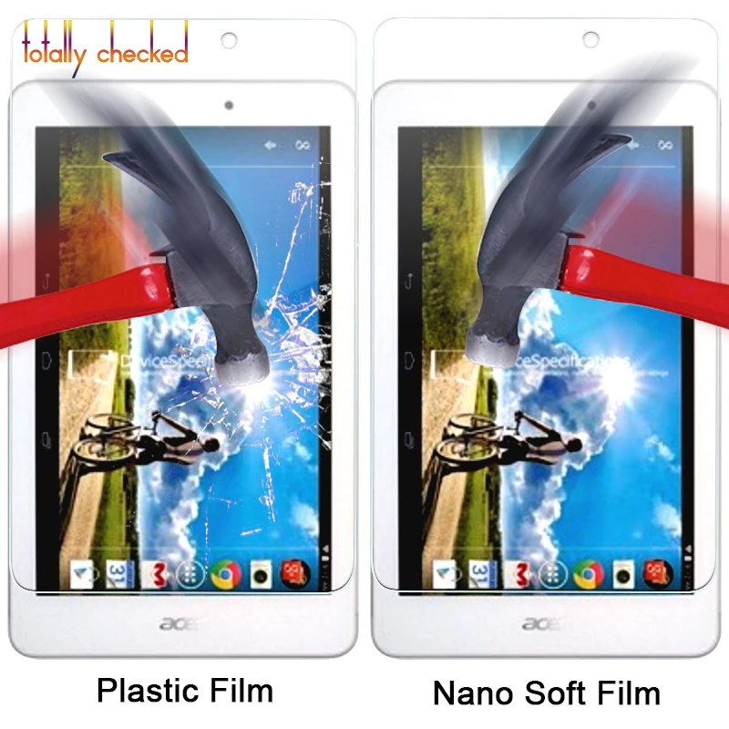 For Acer Iconia Tab 8 A1 840 8.0" TAB waterproof screen protector film Explosion-proof Nano soft film
For Acer Iconia Tab 8 A1 840 8.0" TAB waterproof screen protector film Explosion-proof Nano soft film