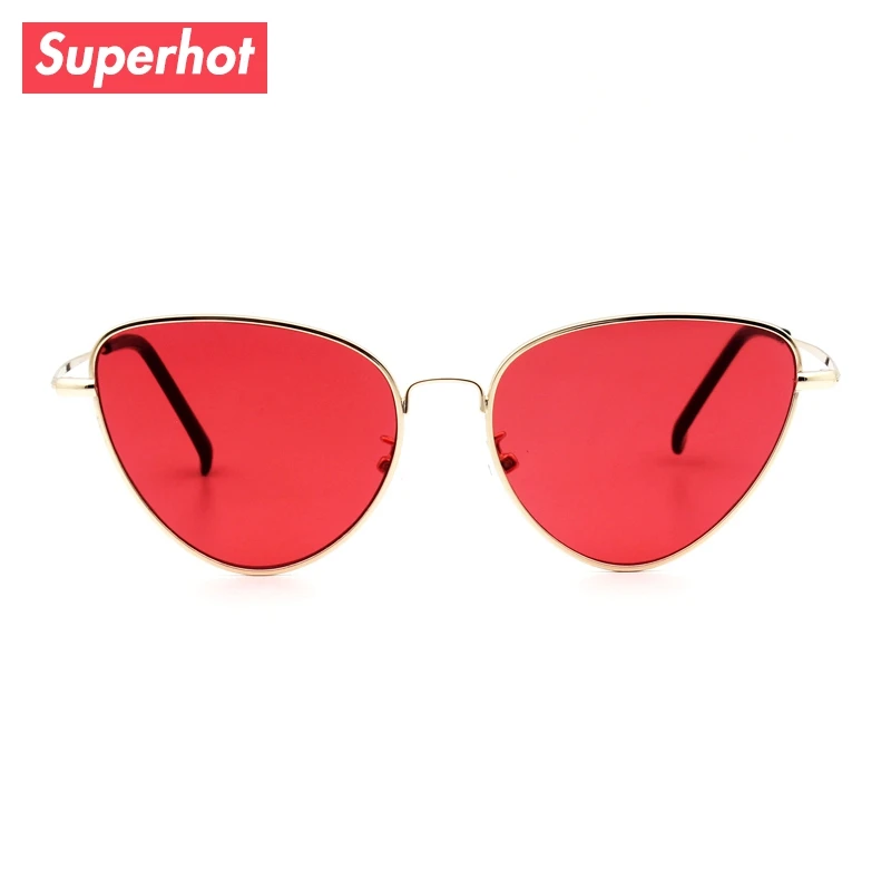 Superhot Eyewear - Fashion Cat Eye Sunglasses Women Brand Designer Sun glasses cateye Shades Cute Red Tinted Lenses UV400 30625
Superhot Eyewear - Fashion Cat Eye Sunglasses Women Brand Designer Sun glasses cateye Shades Cute Red Tinted Lenses UV400 30625