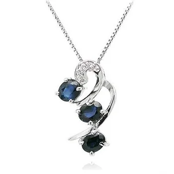 Collier Collares Qi Xuan_Dark Blue Stone Pendant Necklaces_Real Necklaces_Quality Guaranteed_Manufacturer Directly Sales
Collier Collares Qi Xuan_Dark Blue Stone Pendant Necklaces_Real Necklaces_Quality Guaranteed_Manufacturer Directly Sales