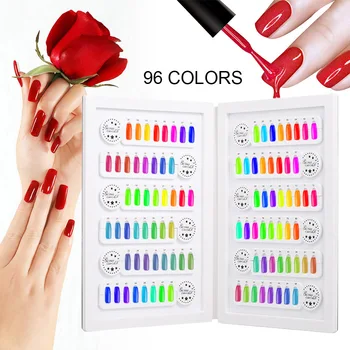96 Colors Professional False Nail Color Book Display Detachable Nail Art Gel Polish Color Card Nail Color Chart Manicure Tool
96 Colors Professional False Nail Color Book Display Detachable Nail Art Gel Polish Color Card Nail Color Chart Manicure Tool