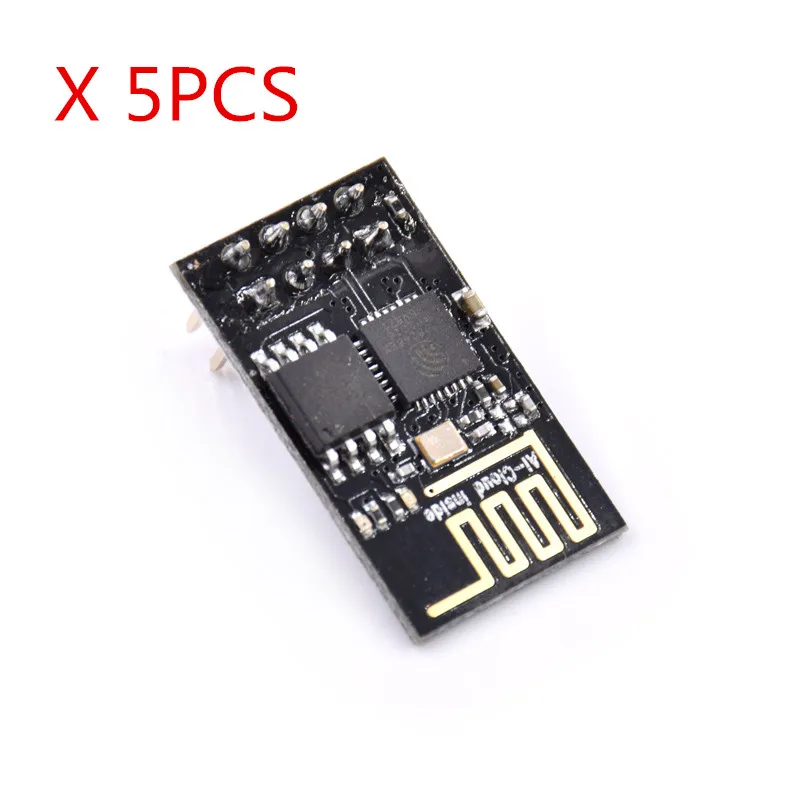 5PCS graded version ESP-01 ESP8266 serial WIFI wireless module wireless transceiver
5PCS graded version ESP-01 ESP8266 serial WIFI wireless module wireless transceiver