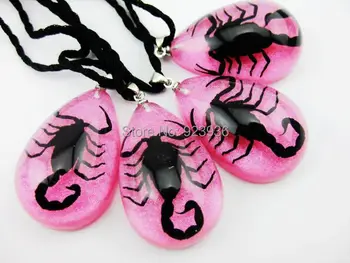 FREE SHIPPING 10 PCS Cool Dark Black Scorpion Specimen Pink Glitter Resin Finr Necklace
FREE SHIPPING 10 PCS Cool Dark Black Scorpion Specimen Pink Glitter Resin Finr Necklace
