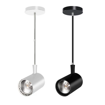led Spotlight black/white Telescopic pole Spotlight Clothing store products display lighting Commercial lighting aluminum lamp
led Spotlight black/white Telescopic pole Spotlight Clothing store products display lighting Commercial lighting aluminum lamp