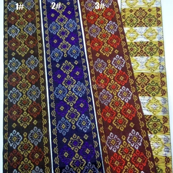 3 Colors 5cm 50mm 2'' Silky Mercerizing Glossy Costume Curtain Cotton National Jacquard Woven Ribbon Laciness Embroidery Webbing
3 Colors 5cm 50mm 2'' Silky Mercerizing Glossy Costume Curtain Cotton National Jacquard Woven Ribbon Laciness Embroidery Webbing