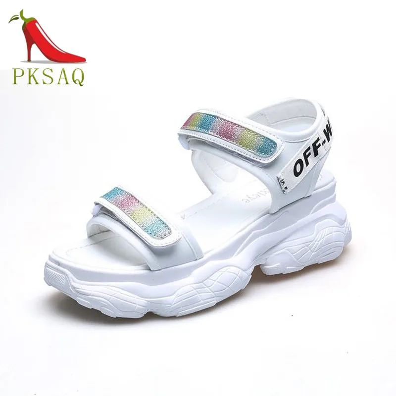 2019 Summer Women's Sandals Outdoor Casual With Ladies Sandals Ladies Sports Shoes Thick Bottom Sandals Thick Bottom Beach Shoes
2019 Summer Women's Sandals Outdoor Casual With Ladies Sandals Ladies Sports Shoes Thick Bottom Sandals Thick Bottom Beach Shoes