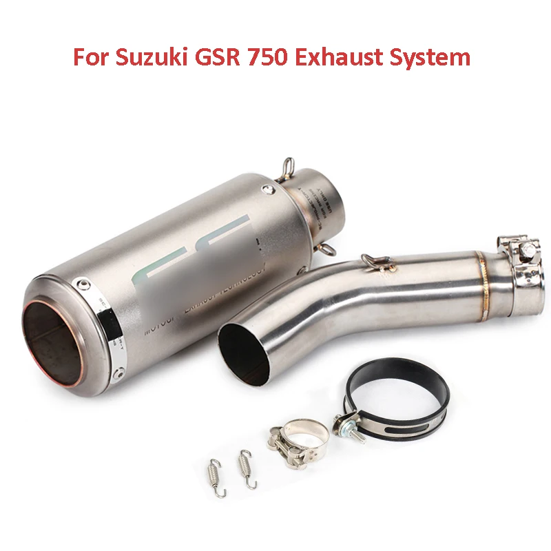 GSR 750 Motorcycle Exhaust System Connect Mid Link Pipe Exhaust Tip Slip On Full Set Pipe For Suzuki GSR 750 GSX-S 750
GSR 750 Motorcycle Exhaust System Connect Mid Link Pipe Exhaust Tip Slip On Full Set Pipe For Suzuki GSR 750 GSX-S 750